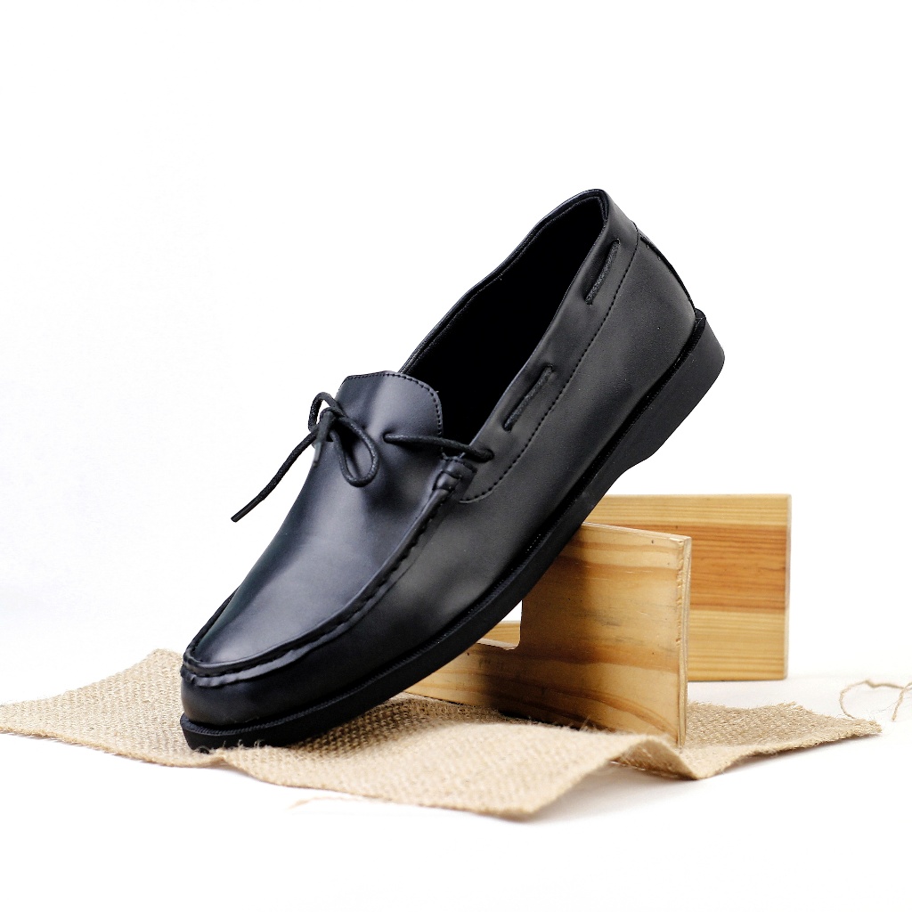 SHID Sepatu Formal Kerja Pria Pantofel - Elder Hitam