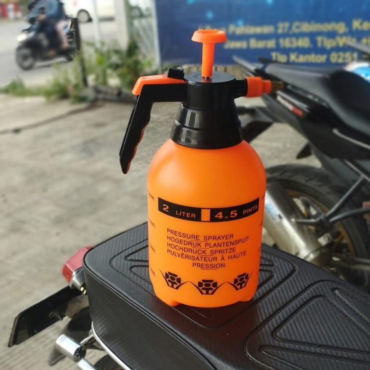 Penyemprot Pompa di Halaman dan Taman, Penyemprot Pompa Taman Genggam 2L 0,5 Galon Botol Semprot Kab