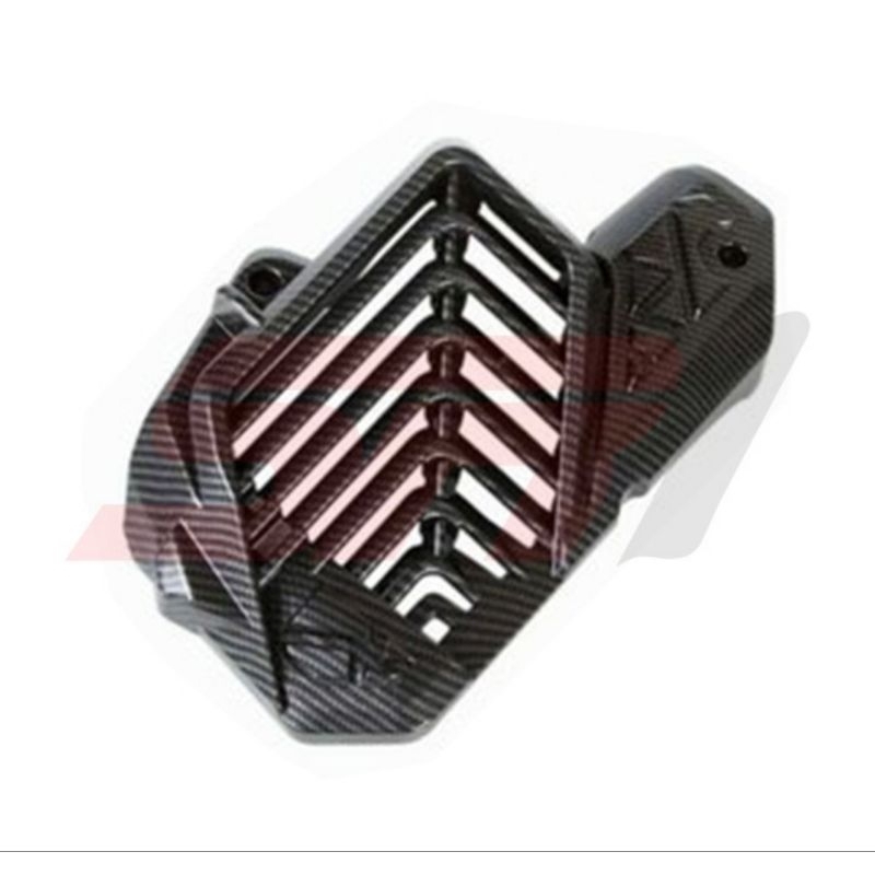 COVER RADIATOR PCX 160 CARBON NEMO