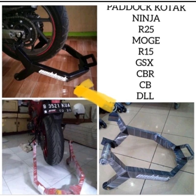 Pedok racing crf cbr r15 mt15 r25 mt25 Pedok belakang cbr cb mt15 crf rx king jalu L Pedok kotak cbr