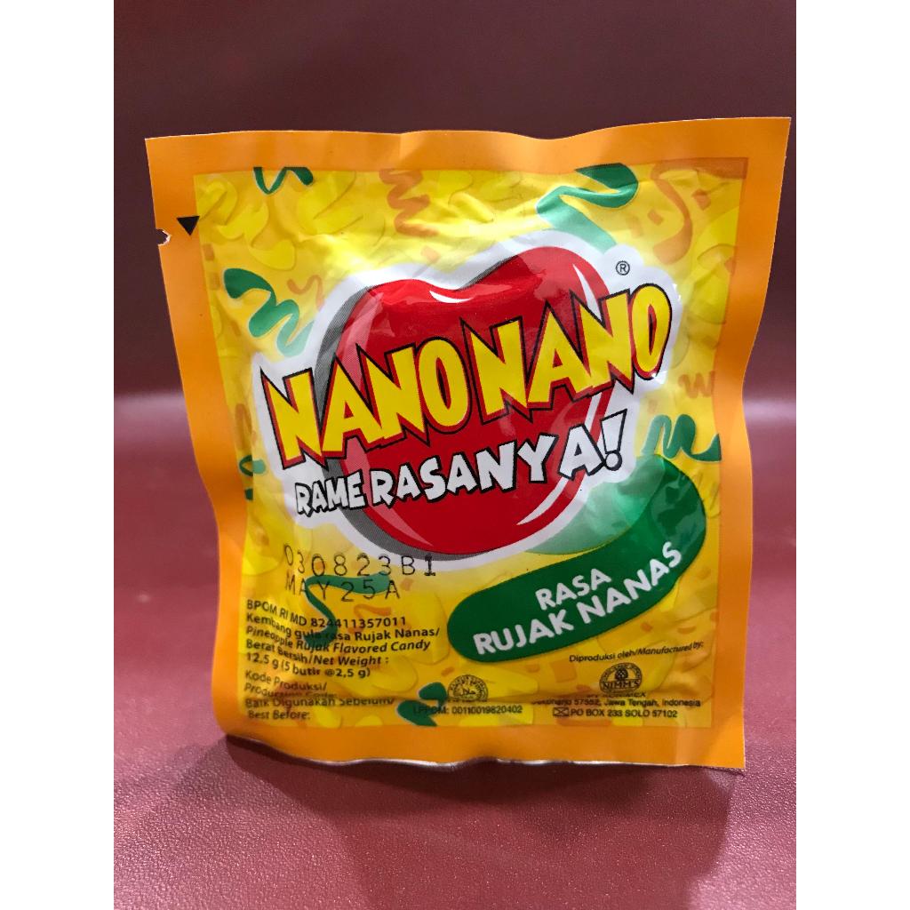 

Nano Nano Rujak Asam - Permen Nano Nano Rasa Rujak Asam