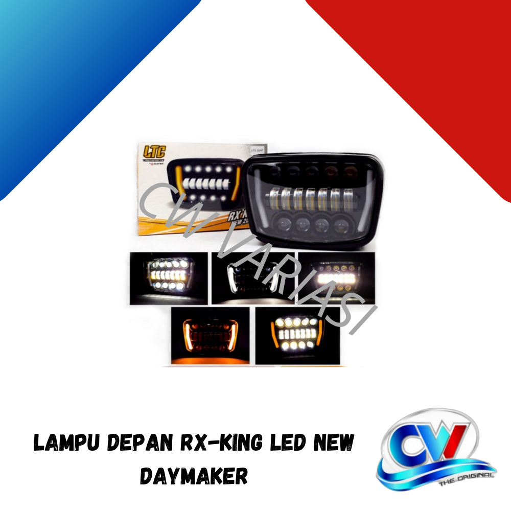 Lampu Depan Rx-King Led New