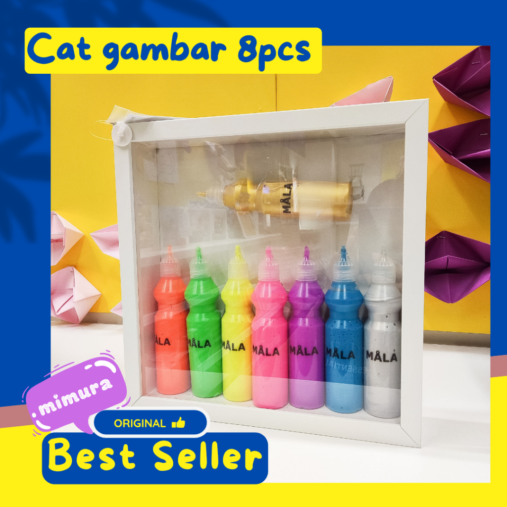 

Cat Neon Gliter Alat Menggambar Melukis Anak IKE4