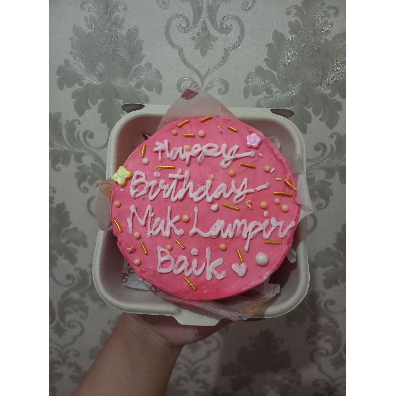 

Bento Cake Ugly Cake Korean Cake surabaya 12cm