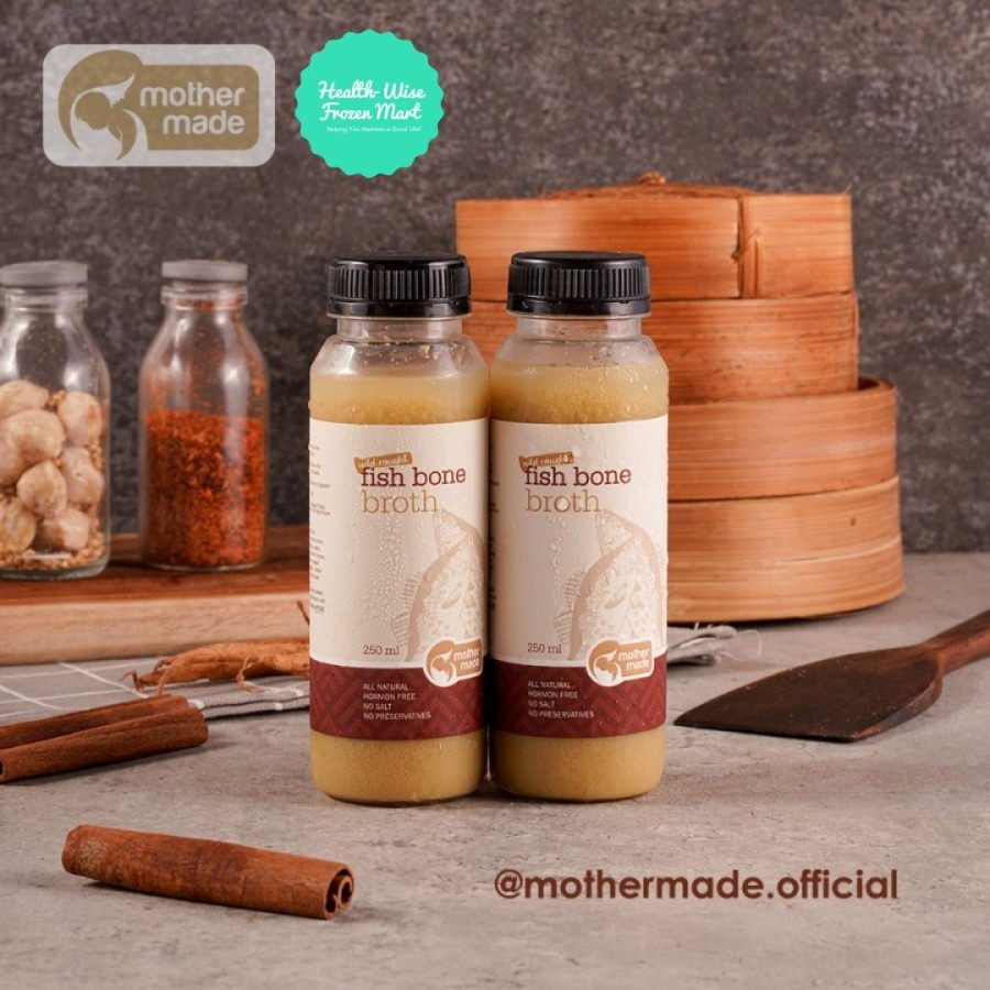 

Organic FISH Broth - Kaldu Ikan Organik - (2x250ml)