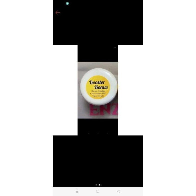booster cream enziva besar