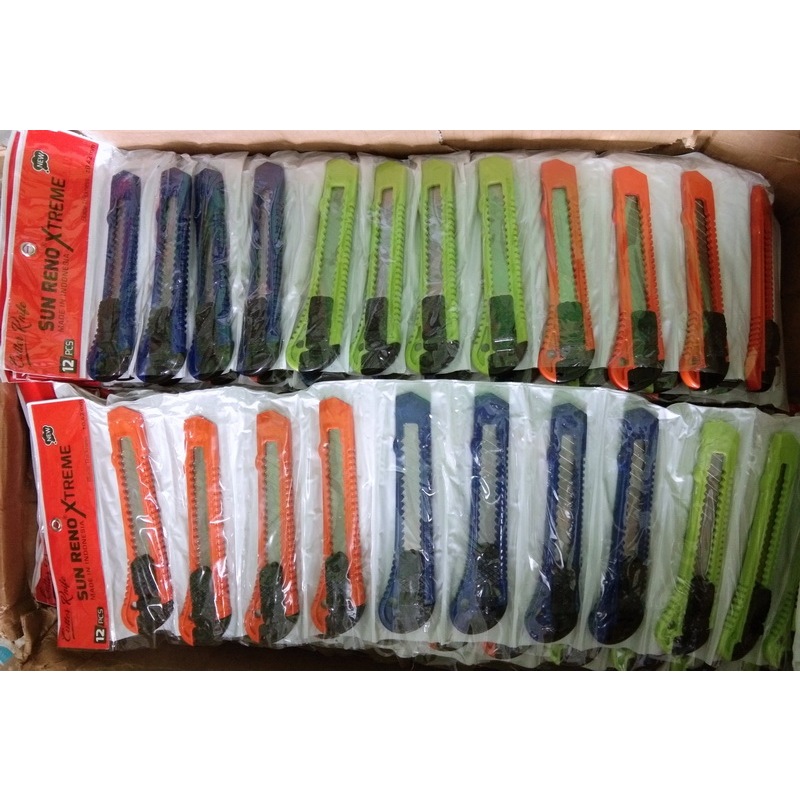 

Pisau Cutter L-500 Renteng Besar Isi 12pcs
