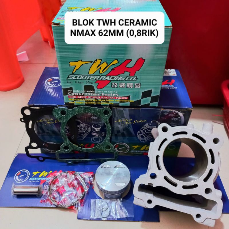 Blok Nmax 62 mm Ceramic TWH Racing set