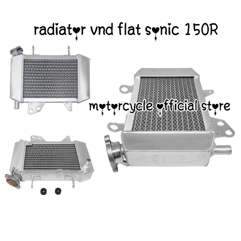 vnd radiator flat Sonic 150R radiator vnd Sonic 150R radiator Sonic