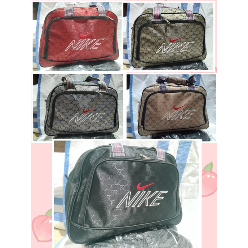 Tas Pakaian Travel Bag NIKE Twin  Tas Travel Wanita Tas Pakaian Murah Tas