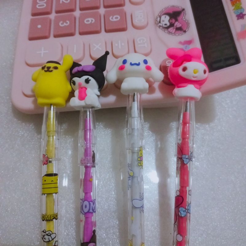 

Pensil susun karakter sanrio kuromi melody
