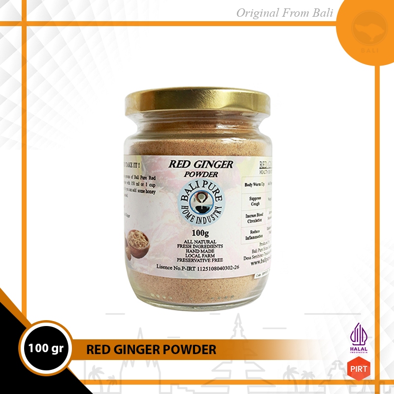 

BaliPure Bubuk Jahe Merah Red Ginger Powder 100gr