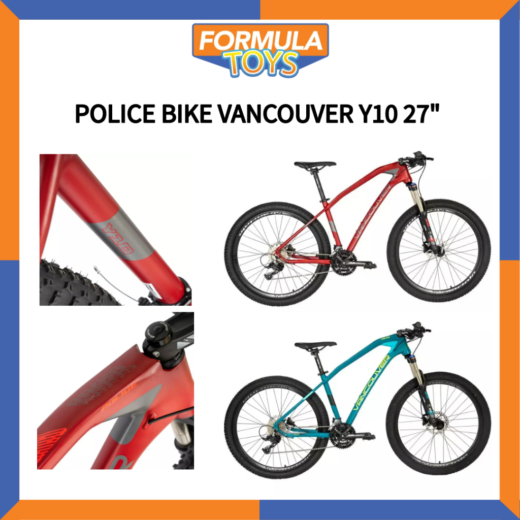 SEPEDA GUNUNG POLICE BIKE VANCOUVER Y10 27"