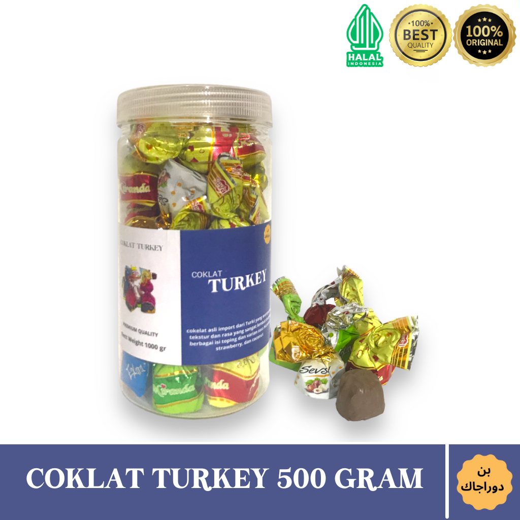 

Cokelat Turkey Original Premium Mix 500 Gram