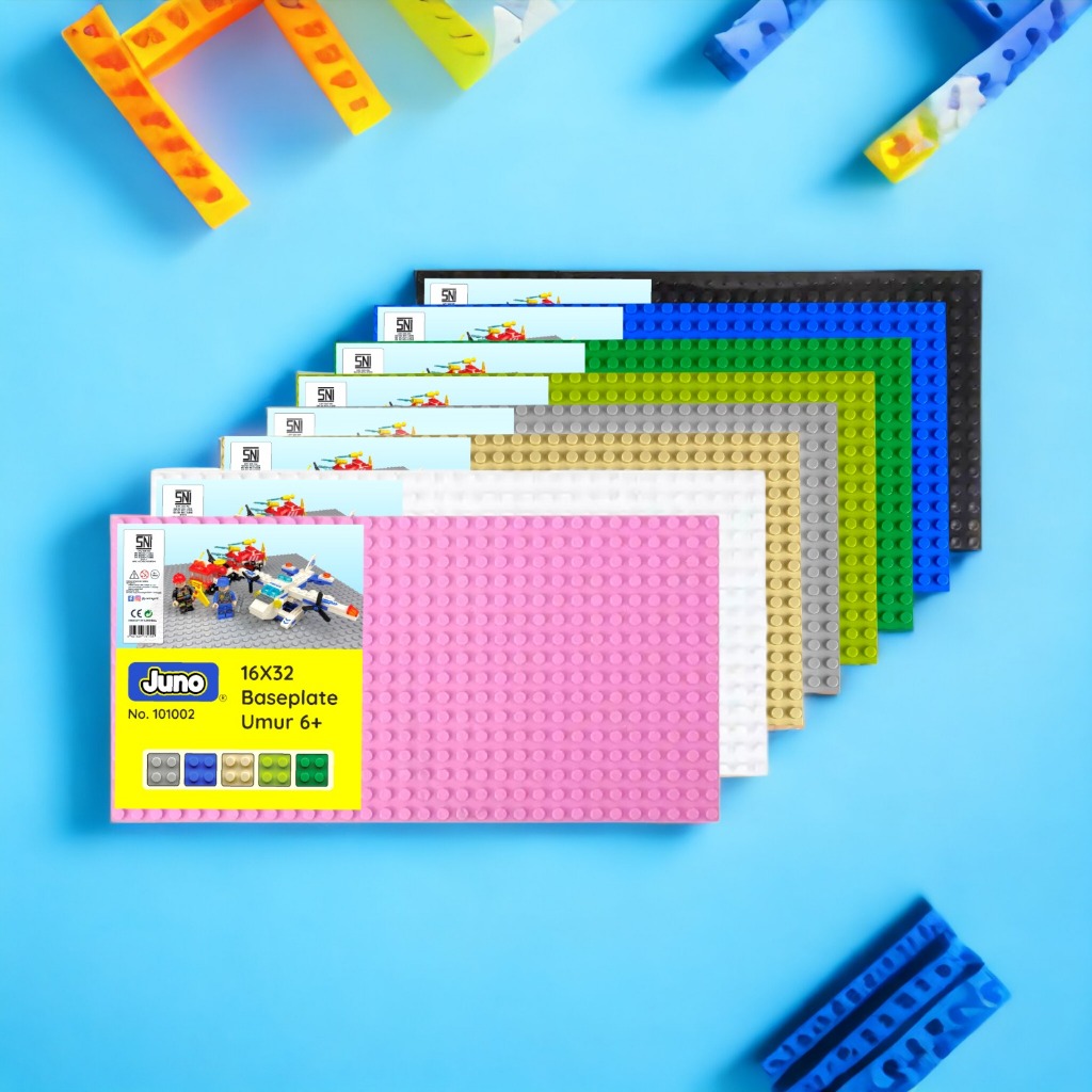 Bricks Base Plate - BasePlate Tatakan Alas Mainan Balok Juno | Juno Base Plate Toys 101001