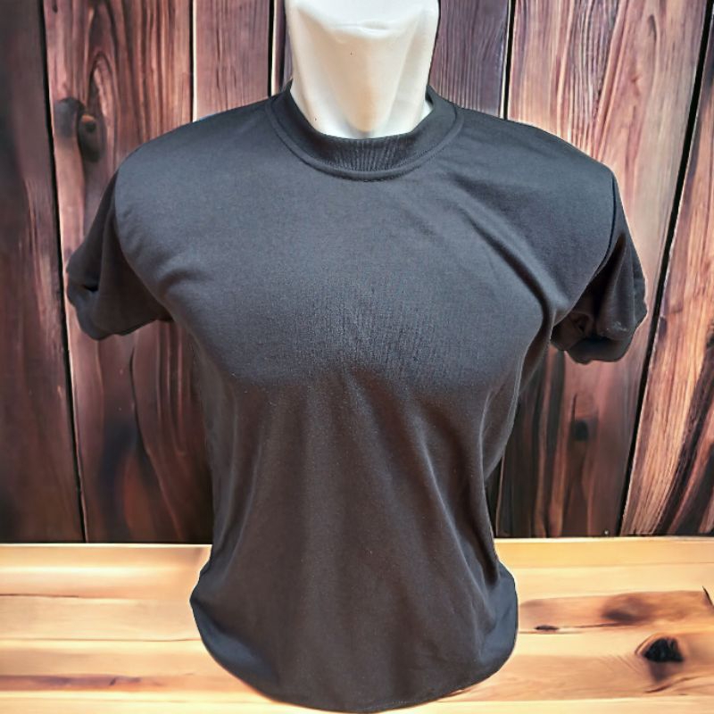 Kaos satpam polos hitam