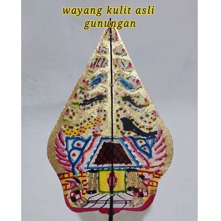 wayang kulit asli gunungan