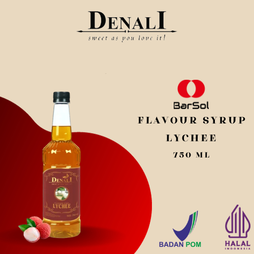 

Denali Syrup Lychee 750 Ml - Barsol Indonesia