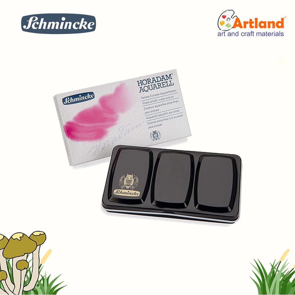 

Schmincke Horadam Aquarell Metal Box Pocket Set 12 x 1/2 Pans 74012