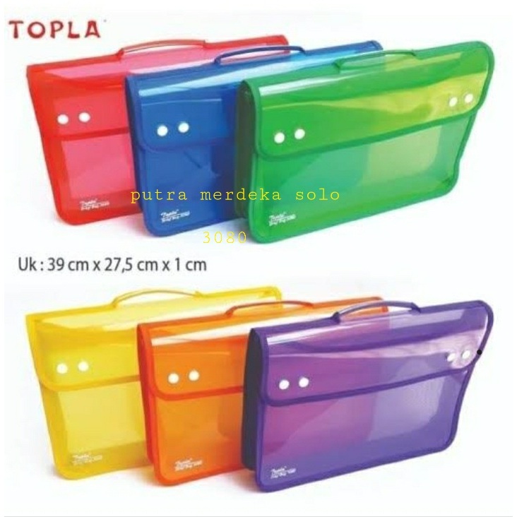 

Topla Brief Bag 3080 Folio Size / Map Jaring Topla 3080 / Map Organizer Topla 3080