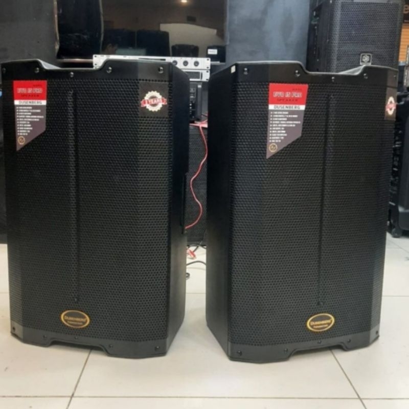 Speaker Aktif 15 Inch DUSENBERG EVO 15 PRO AKTIF SPEAKER BLUTOOT KARAOEKE