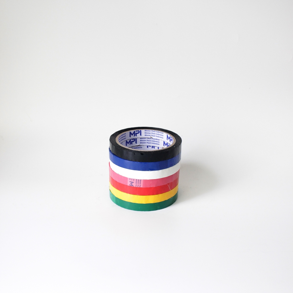 

Isolasi Warna-Warni 12mm - Lakban Opp Tape Warna 12mm Master Pack Indonesia