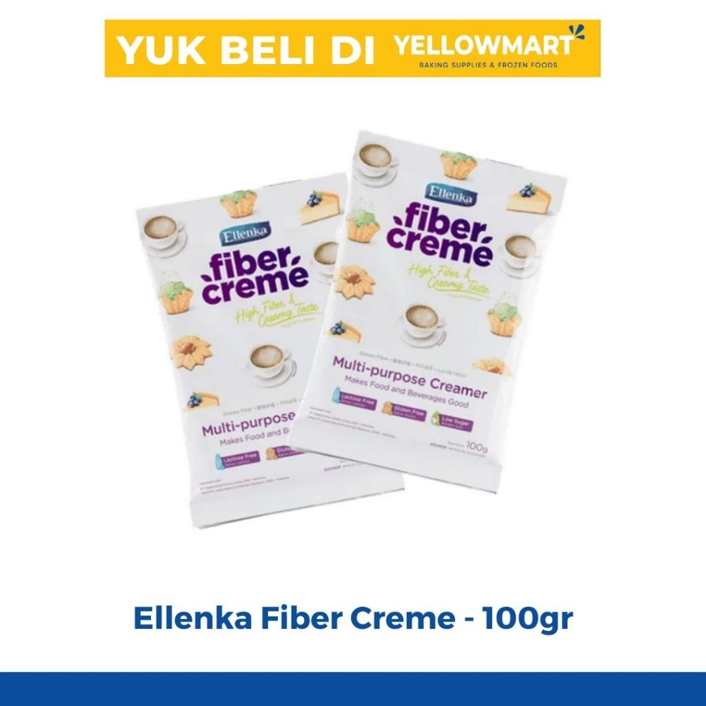 

Ellenka Fiber Creme 100gr - Krimer