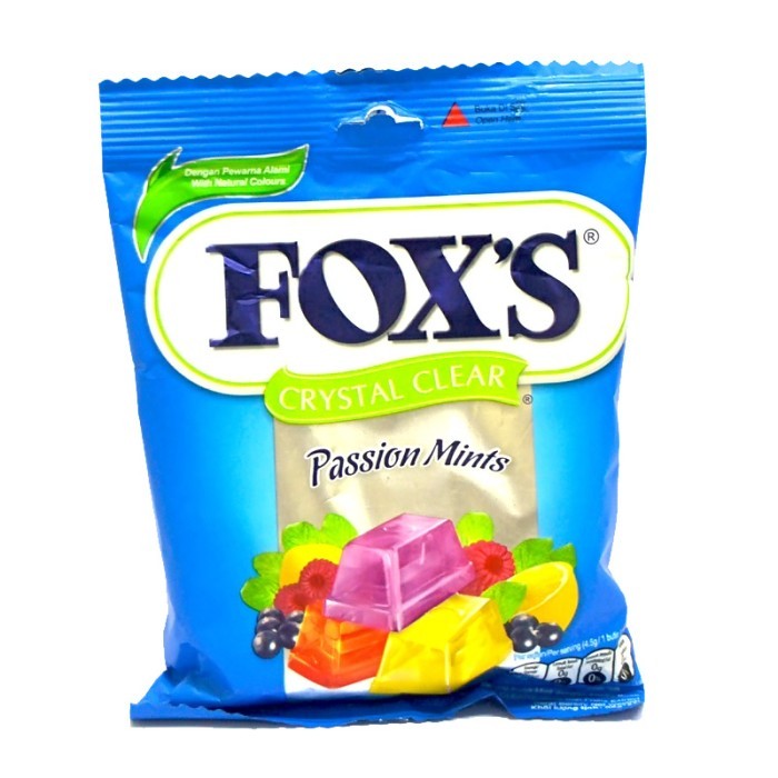 

Permen FOXS Fruits mint Bag 90g