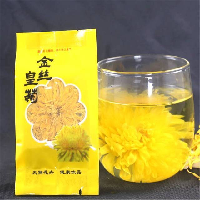 

Teh Bunga Cryshanthemum Flower Golden Premium Sachet jin si huang ju chrysanthemum