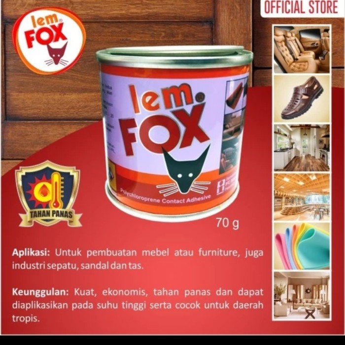 

[LUSINAN] LEM FOX KALENG 70 GR