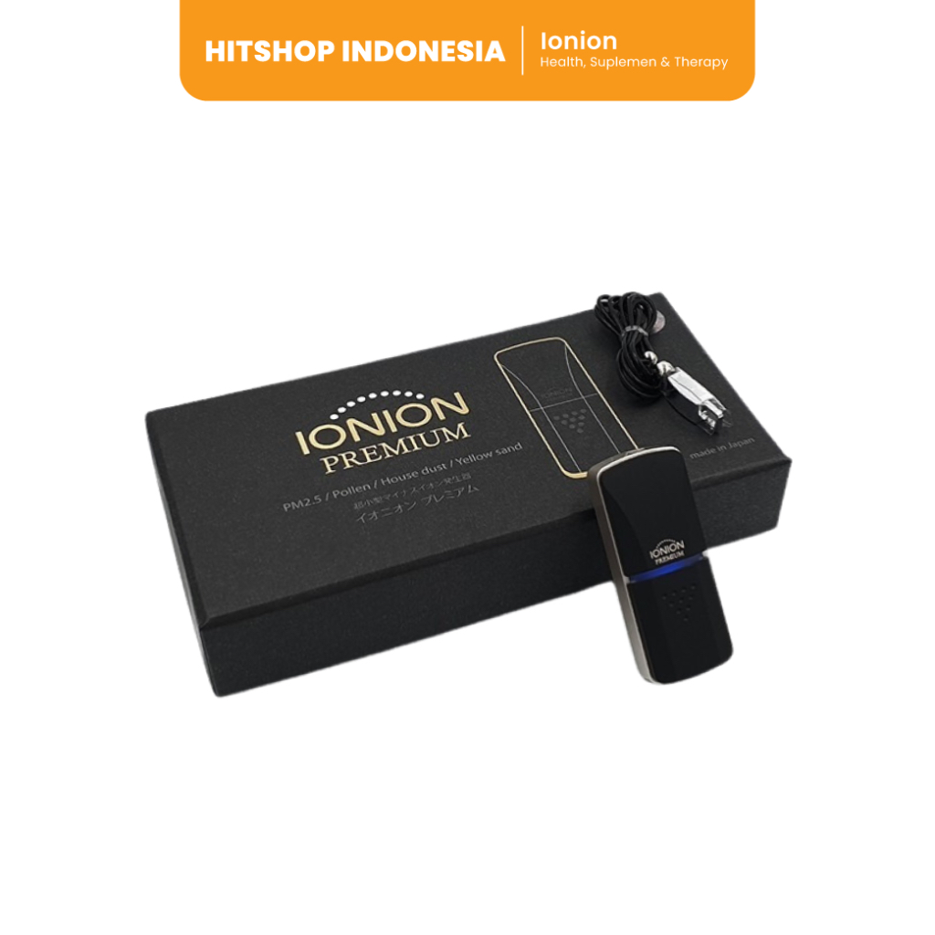 [Ionion] Premium Air Purifier Ion Negative / Anti Polusi Udara / Kalung Kesehatan Jepang / Hitshop