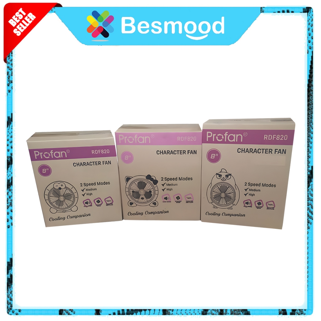 Besmood Kipas angin karakter / Kipas karakter kartun / Kipas angin lucu / kipas angin karakter jumbo