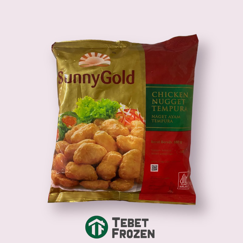 

SUNNY GOLD CHICKEN TEMPURA 500GR - TEBET FROZEN
