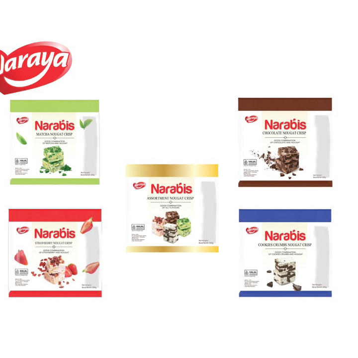 

Harga Termurah Naraya Narabis 200g Cookies Nougat Crisp 雪花酥