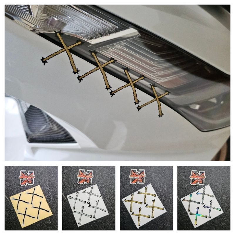 

Sticker Jahit Stiker Tali cutting