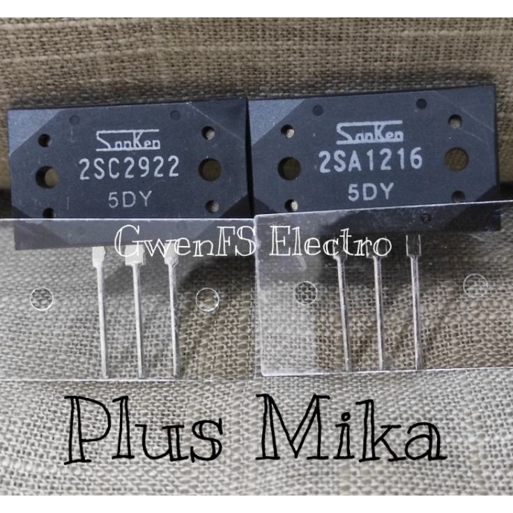 LKPM3575 (D2289) TRANSISTOR SANKEN 2sa1216 SC2922 5DY ORIGINAL JAPAN SA 1216 SC 2922