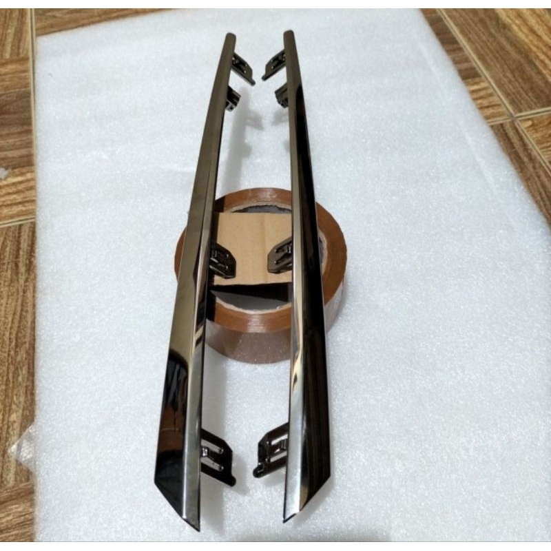 LIST GRILL BLACK CHROME DEPAN ALL NEW VIOS GEN 3 TOYOTA ORIGINAL Harga 1 Set