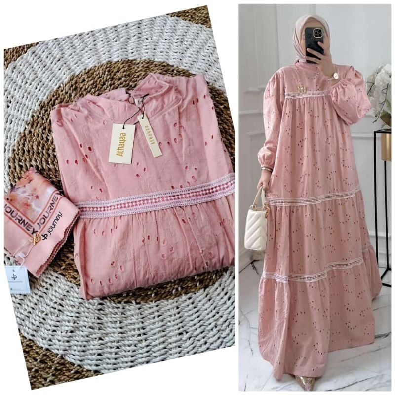 Gamis bordir athayaa