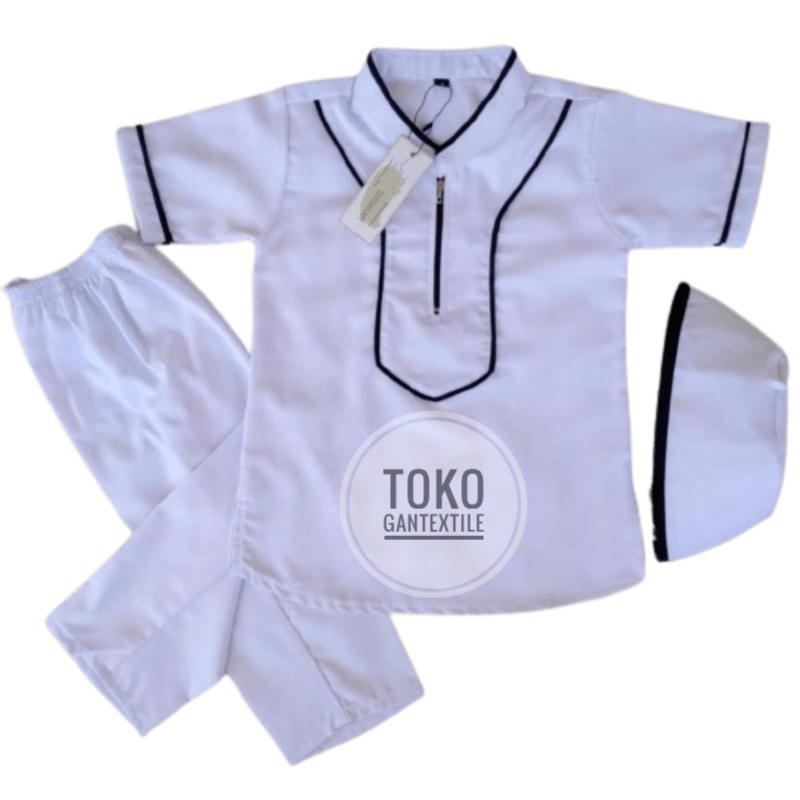 Setelan Koko Anak Secelan Dewasa Umur 345678910111213Tahun Oneset Terbaru 2025 Outfit Muslim 1Set Bi