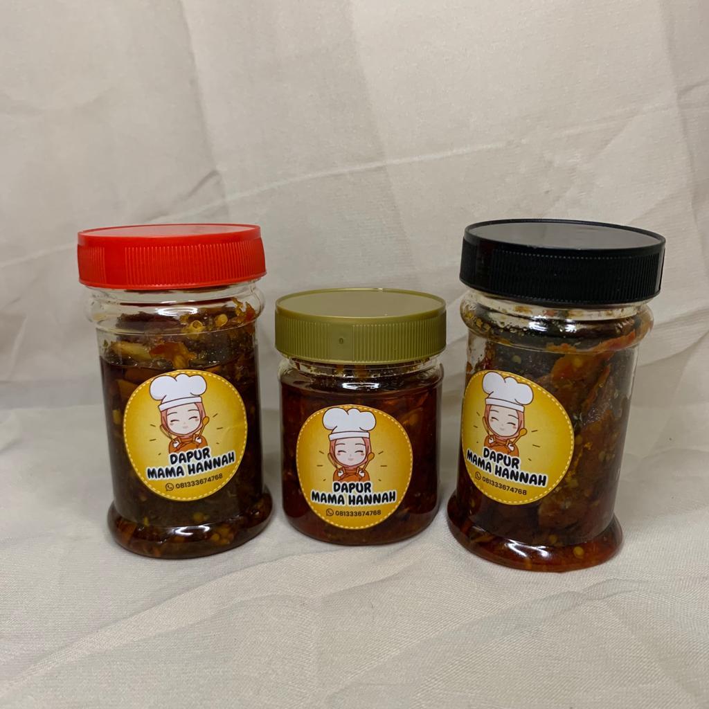 

sambal cumi/baby cumi sambal pindang , sambal bawang, sambal pete ,sambal teri terenel sambal rumahan TERMURAH TEREENAAAAKKKK TERMURAH
