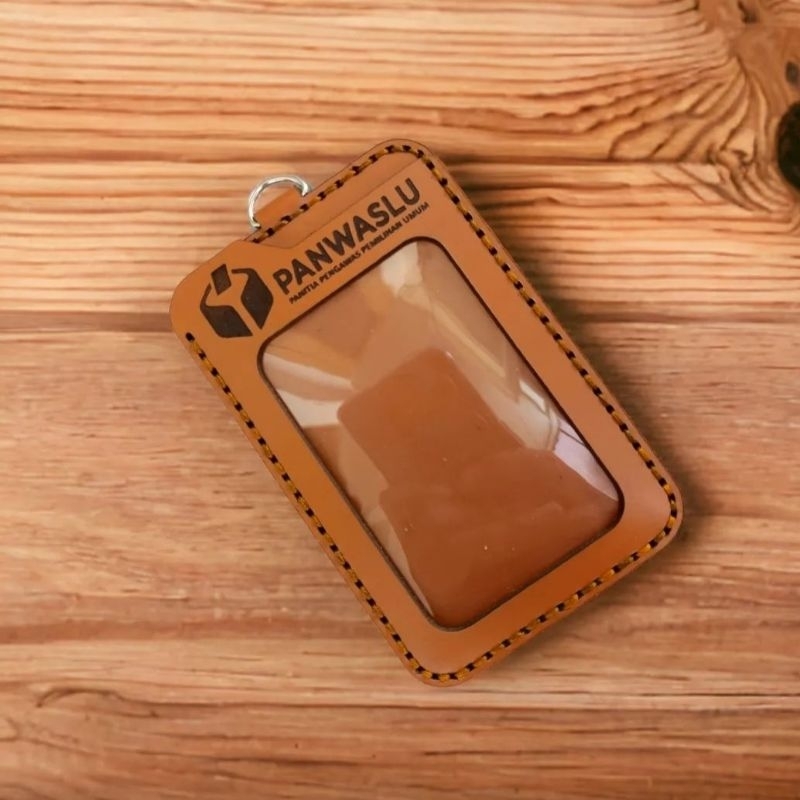 

ID Card Custom - ID Card Holder Kulit - Gantungan Id Card - Id Card Kulit Custom -NameTag Kulit Asli