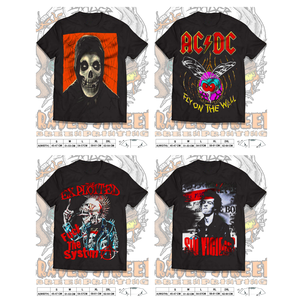 kaos band punk misfts.kaos pendek band punk.kaos band punk.kaos musik punk.kaos exploted