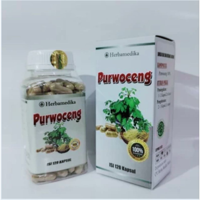 Kapsul Purwoceng 120 Kapsul CV Herbamedika