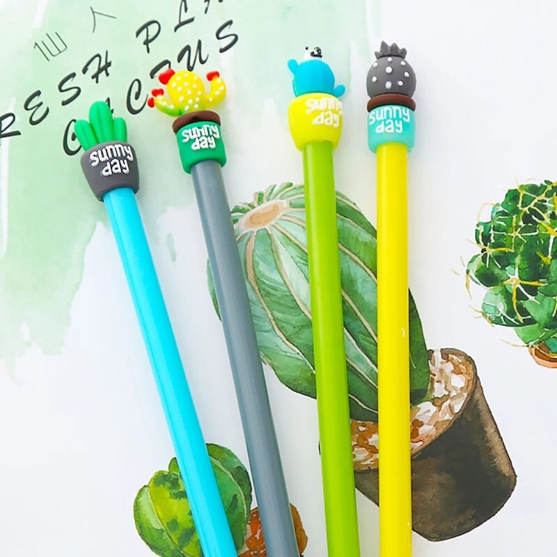 

Pulpen Gel Karakter Kaktus / Bolpen Gel / Pena Lucu Unik / Pena Kaktus Kekinian