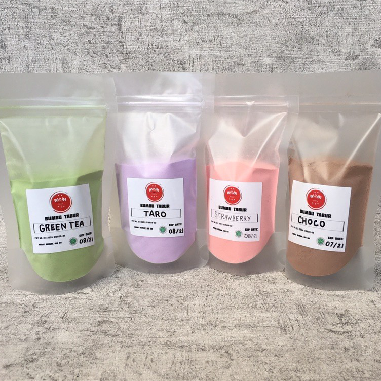 

SJPN9271 Bumbu tabur manis aneka rasa greentea taro milo 50gr 100gr