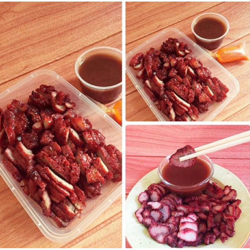 

[ READY SETIAP HARI ] Charsiu Babi / Chasio Babi Merah - Surabaya Kirim Instant / Sameday
