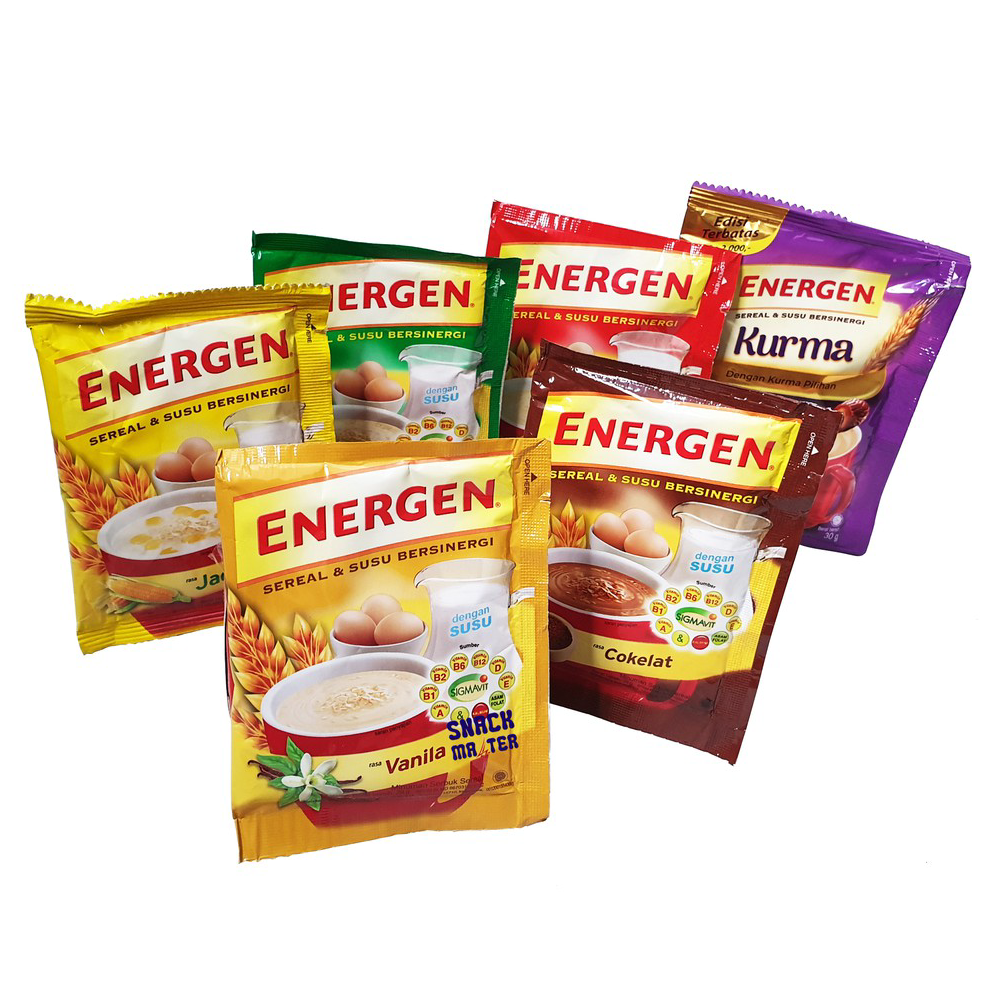 

{Original} Energen Sereal Renceng - Netto 10 bks x 30gr