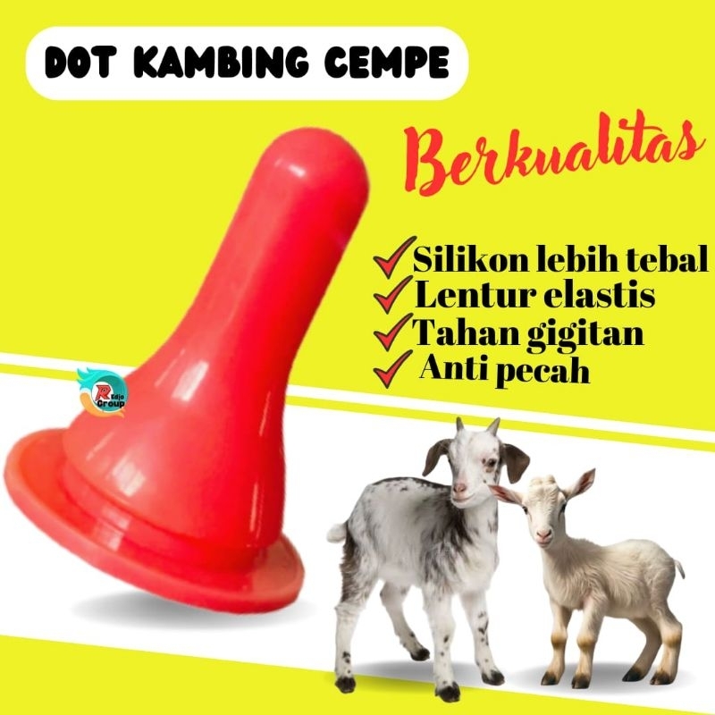 DOT KAMBING DOT CEMPE DOMBA SILIKON TEBAL MODEL TERBARU