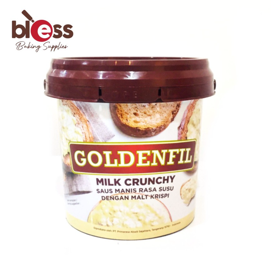 

❄️ READY STOK ❄️ Goldenfil Milk Crunchy Kemasan 1 Kg KARTONAN ( 12 PCS )