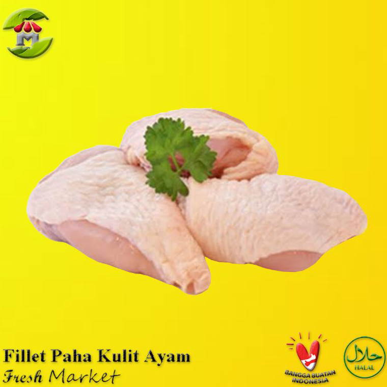 

LBYQ7047 Boneless Fillet Paha Ayam Kulit 1Kg